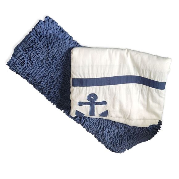 Anchor/ Nautical bathroom bundle / everything you need - Picture 1 of 7